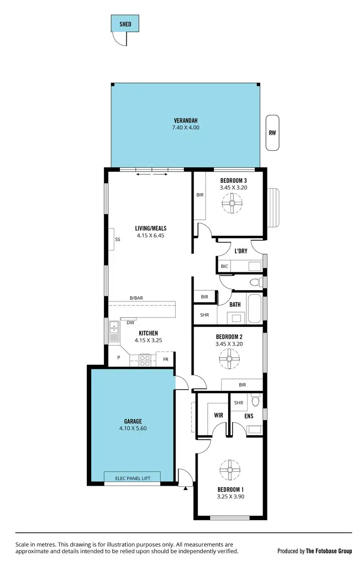 Floorplan of Homely house listing, 35 Flinders Crescent, Hackham SA 5163