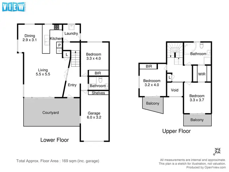 Floorplan of Homely house listing, 4/29A Mellifont Street, West Hobart TAS 7000