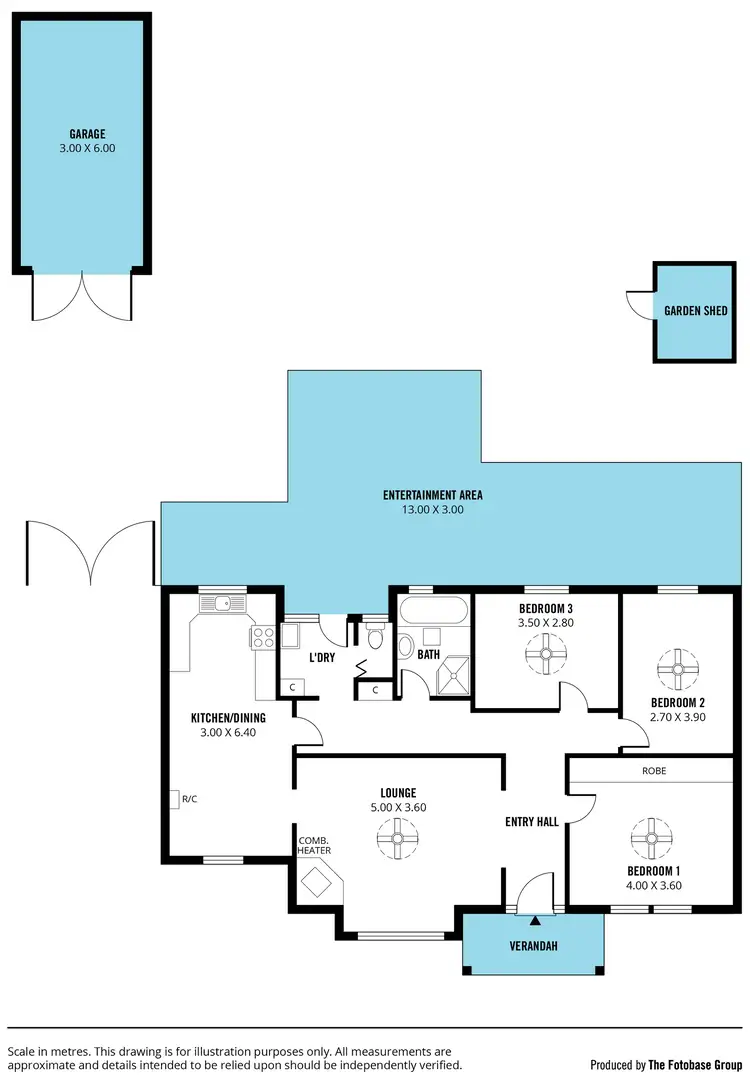 Floorplan of Homely house listing, 51 Arnold Drive, Hackham SA 5163