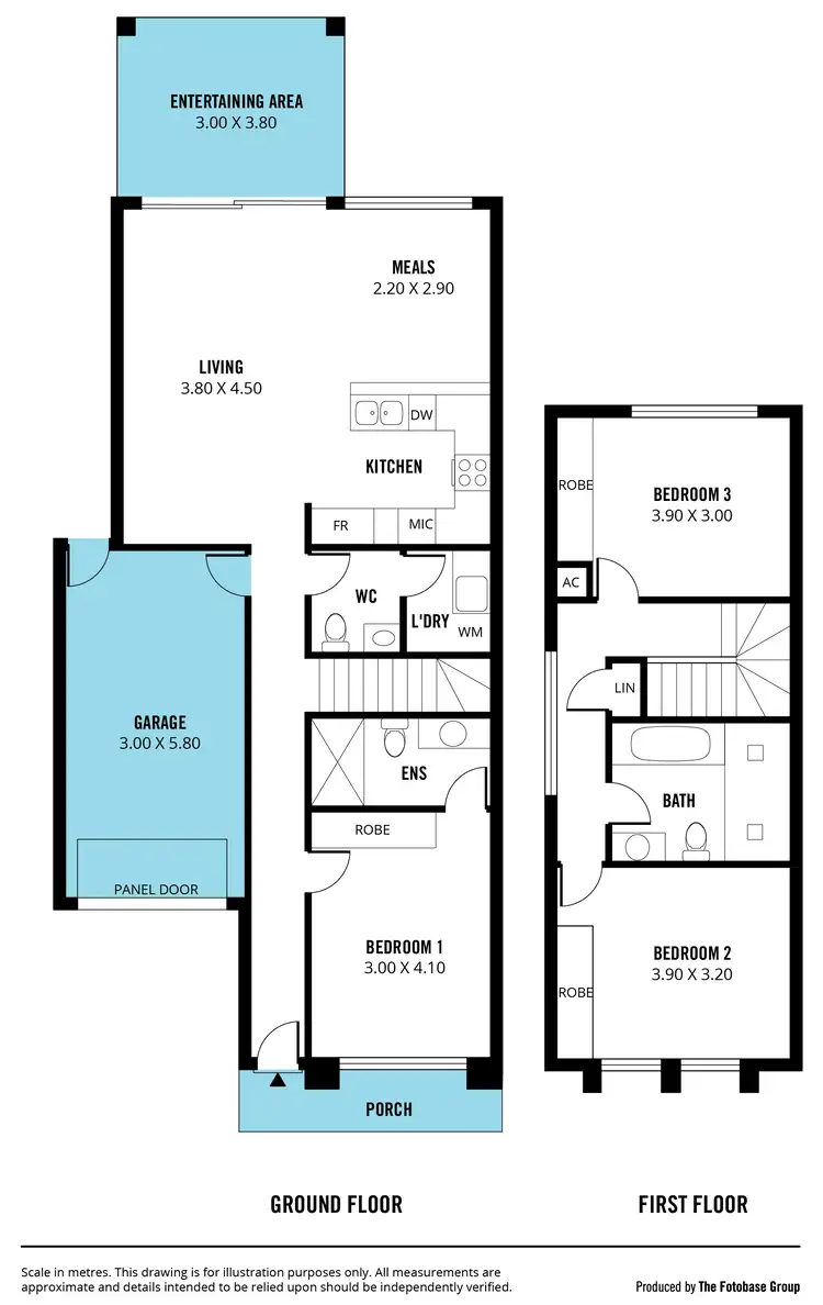 Floorplan of Homely house listing, 8B Wyatt Street, North Plympton SA 5037