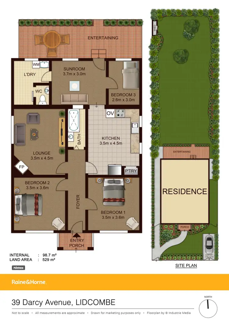 Floorplan of Homely house listing, 39 D`Arcy Avenue, Lidcombe NSW 2141
