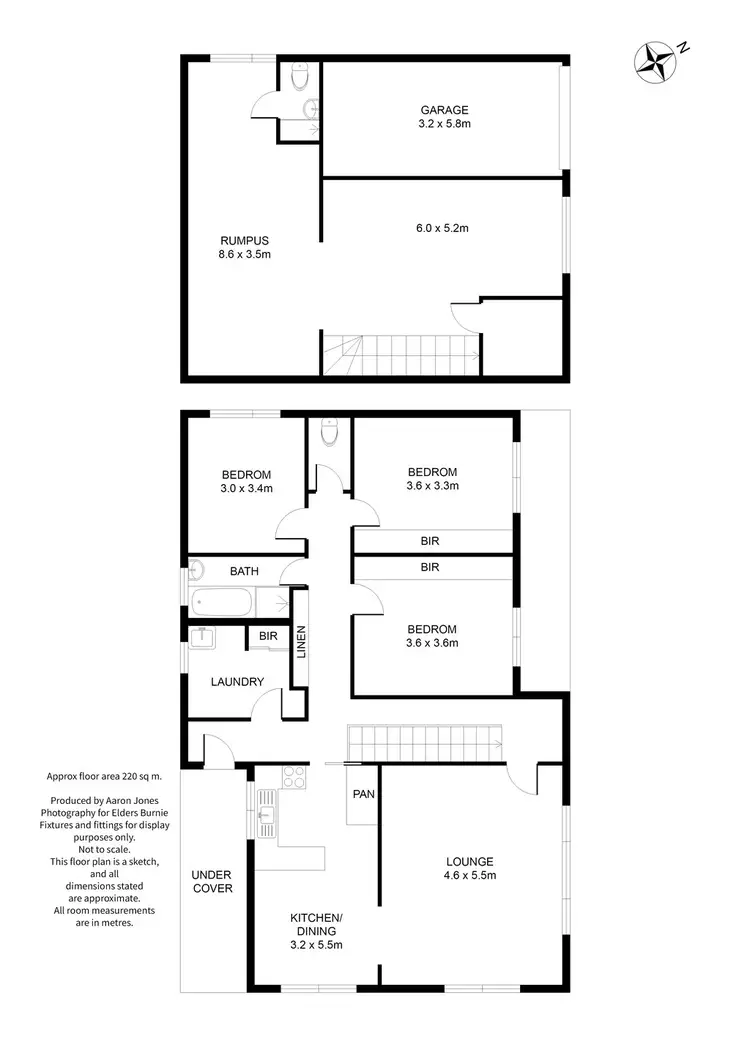 Floorplan of Homely house listing, 4 Atkins Drive, Romaine TAS 7320