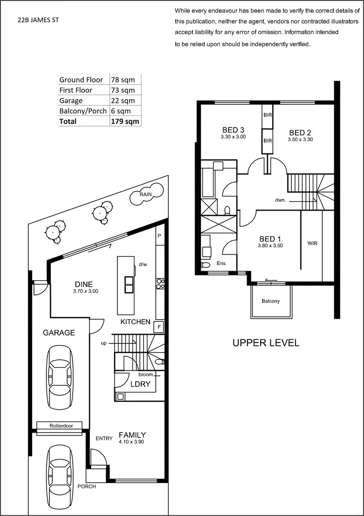 Floorplan of Homely house listing, 22 James Street (22b is the last one remaining), Campbelltown SA 5074