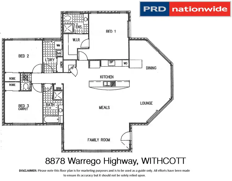Floorplan of Homely house listing, 8878 Warrego Highway, Withcott QLD 4352