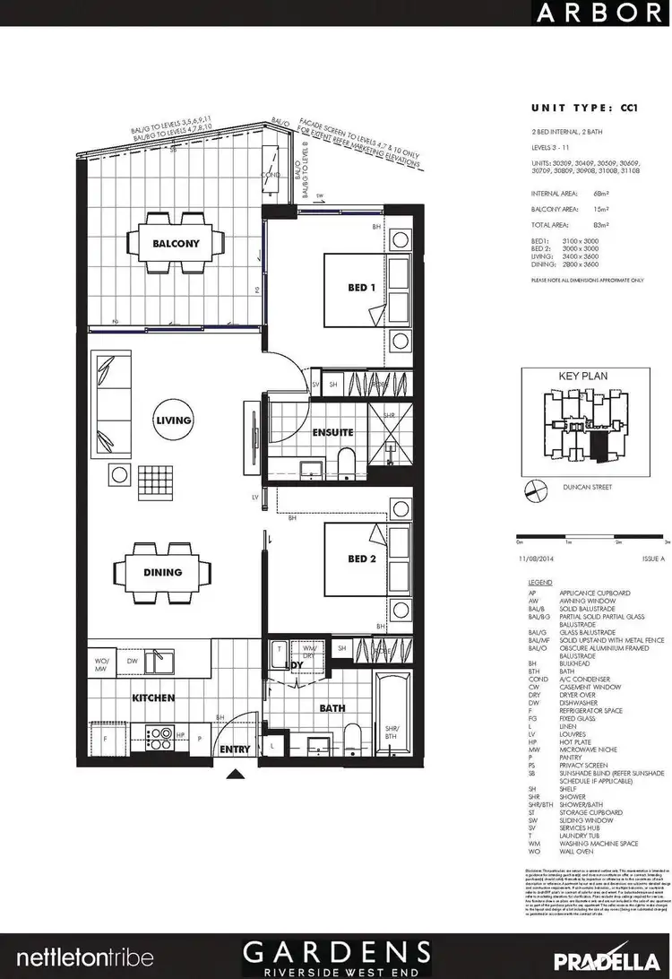 Floorplan of Homely apartment listing, 30709/40 Duncan Street, West End QLD 4101