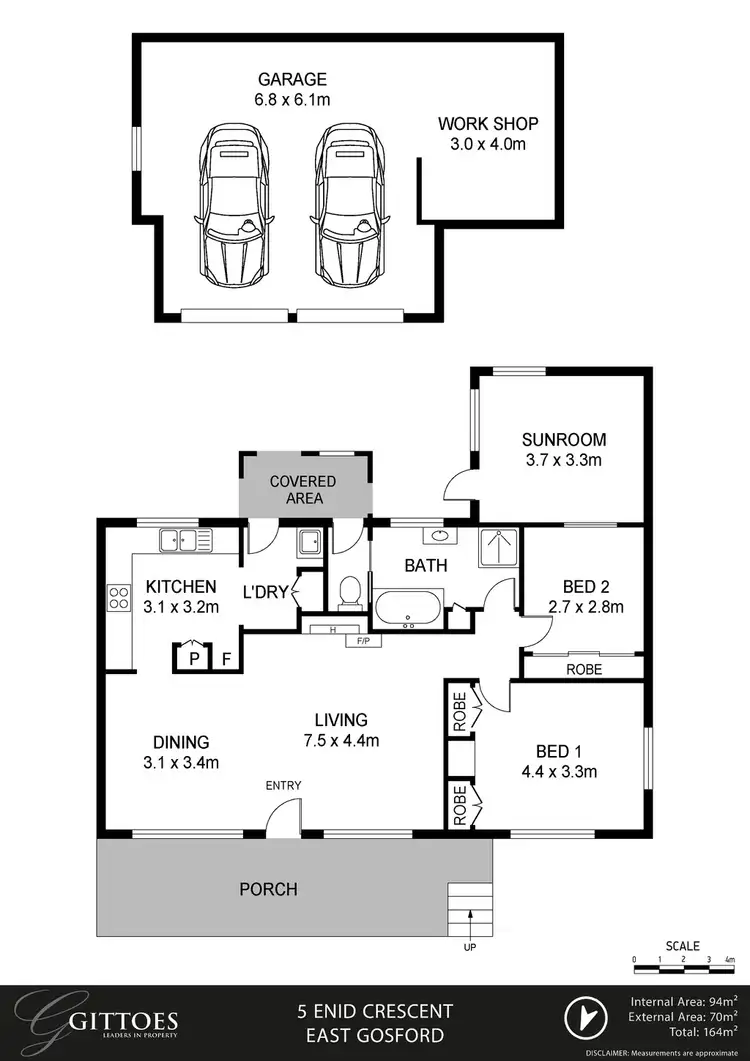 Floorplan of Homely house listing, 5 Enid Crescent, East Gosford NSW 2250