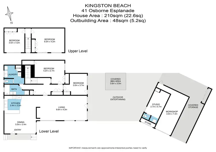Floorplan of Homely house listing, 41 Osborne Esplanade, Kingston Beach TAS 7050