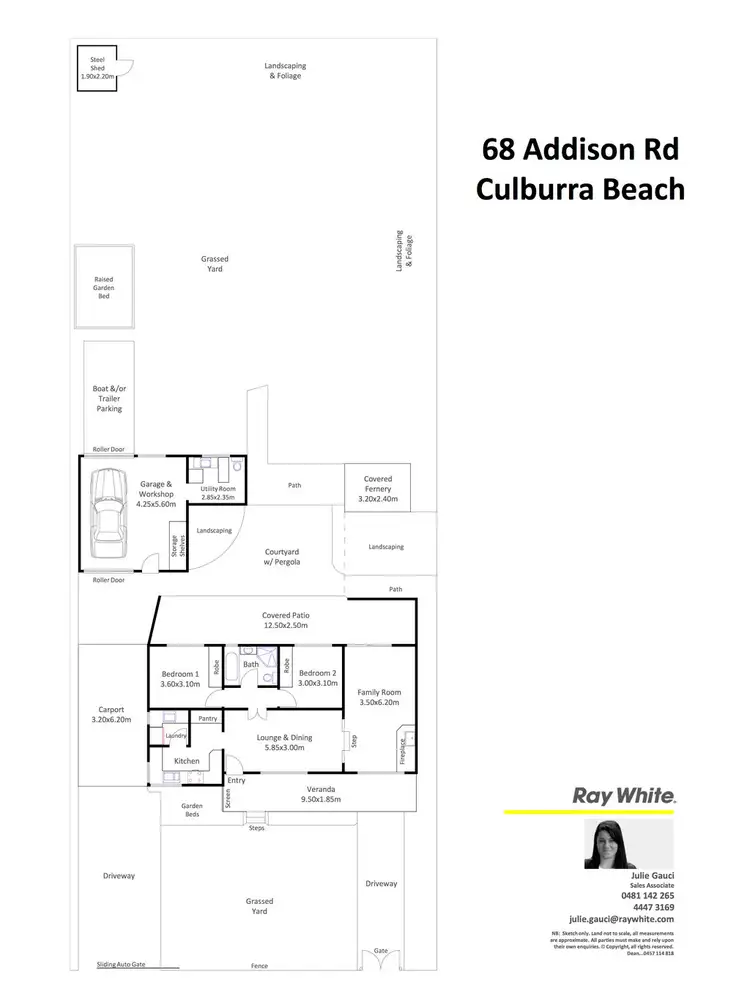 Floorplan of Homely house listing, 68 Addison Road, Culburra Beach NSW 2540