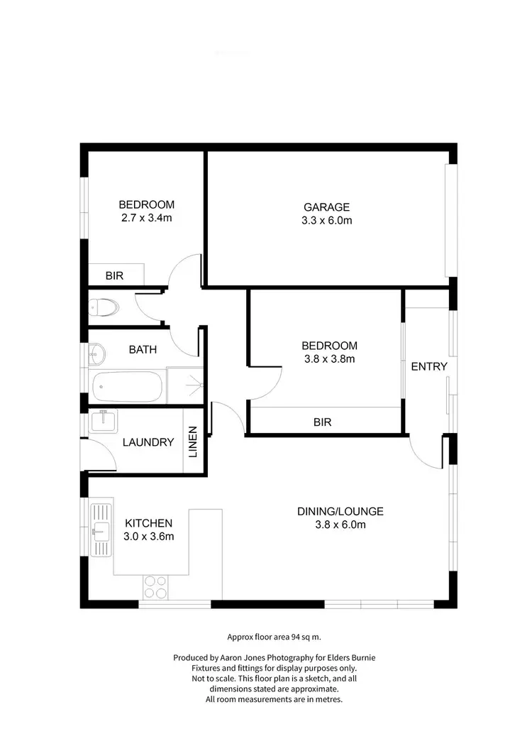 Floorplan of Homely unit listing, 2/56 Simpson Street, Somerset TAS 7322