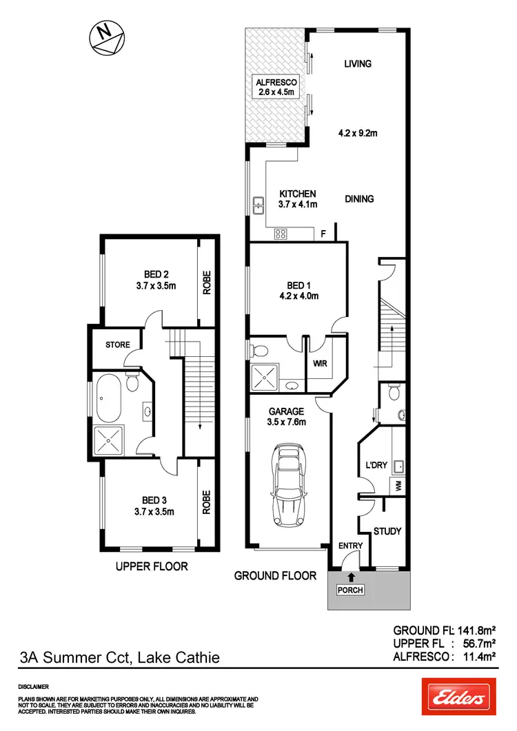 Floorplan of Homely house listing, 3A Summer Circuit, Lake Cathie NSW 2445
