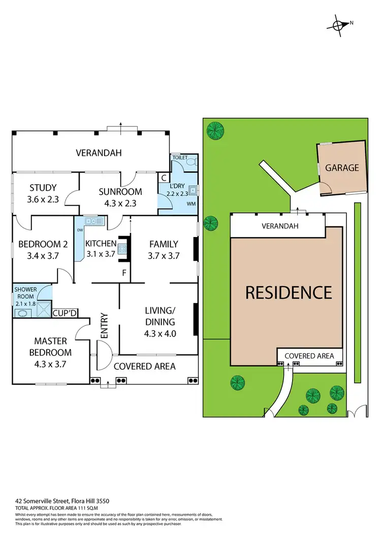 Floorplan of Homely house listing, 42 Somerville Street, Flora Hill VIC 3550