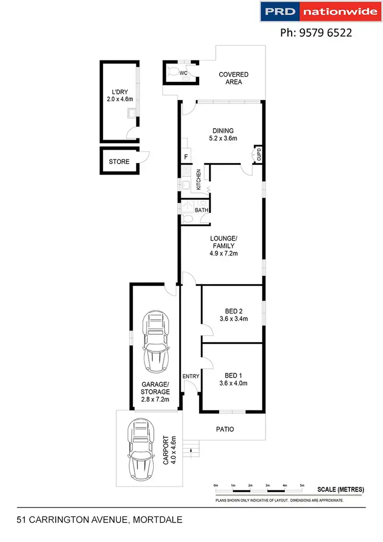 Floorplan of Homely house listing, 51 Carrington Avenue, Mortdale NSW 2223