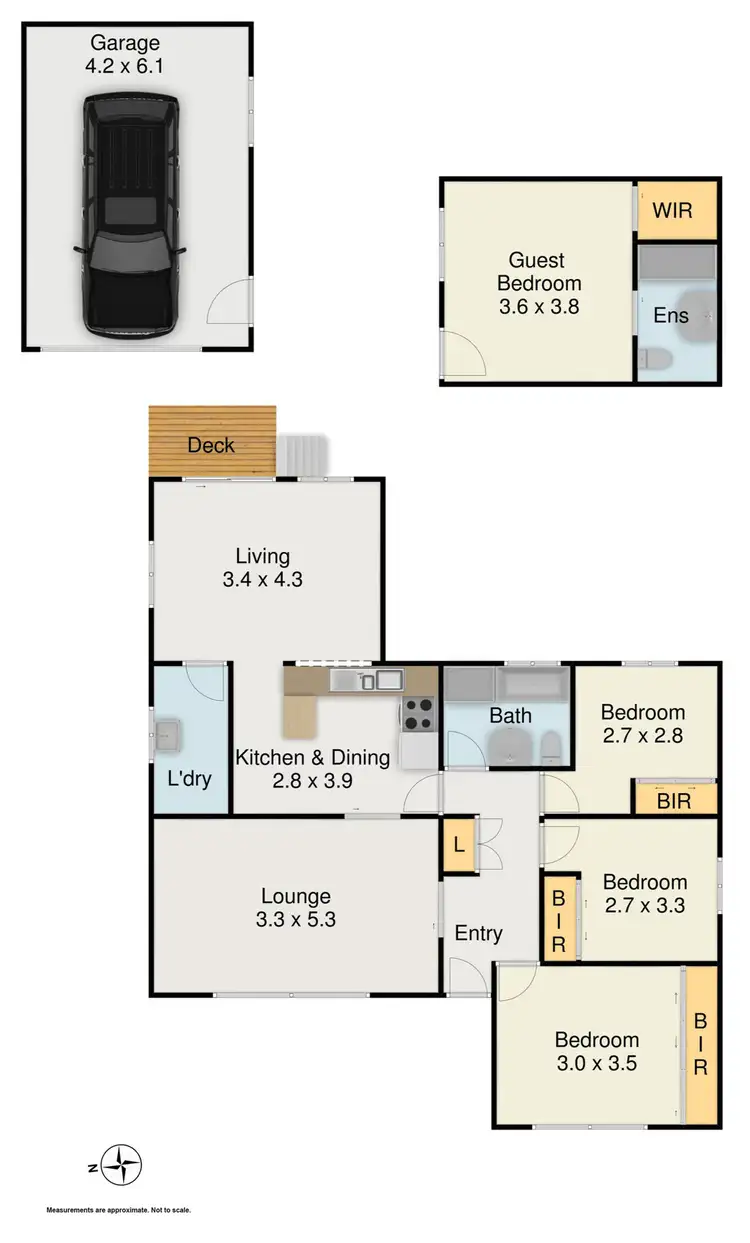 Floorplan of Homely house listing, 3 Westcombe Place, Rooty Hill NSW 2766