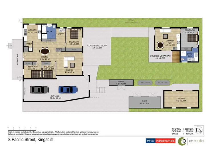 Floorplan of Homely house listing, 8 Pacific Street, Kingscliff NSW 2487