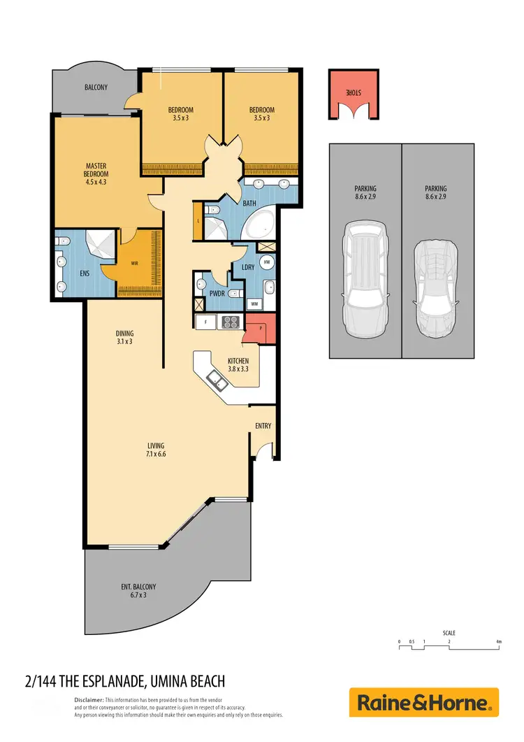 Floorplan of Homely apartment listing, 2/144 The Esplanade, Umina Beach NSW 2257