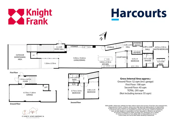Floorplan of Homely townhouse listing, 17 Kingsway, Launceston TAS 7250