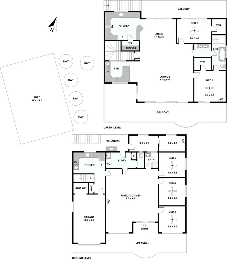 Floorplan of Homely house listing, 5 Eva Crescent, Port Julia SA 5580