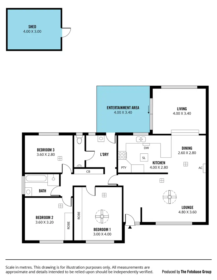 Floorplan of Homely house listing, 1/9 Gilbertson Avenue, Morphett Vale SA 5162