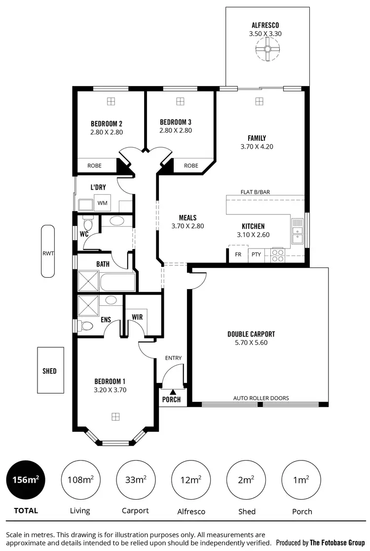 Floorplan of Homely house listing, 1 Tonkin Terrace, Penfield SA 5121