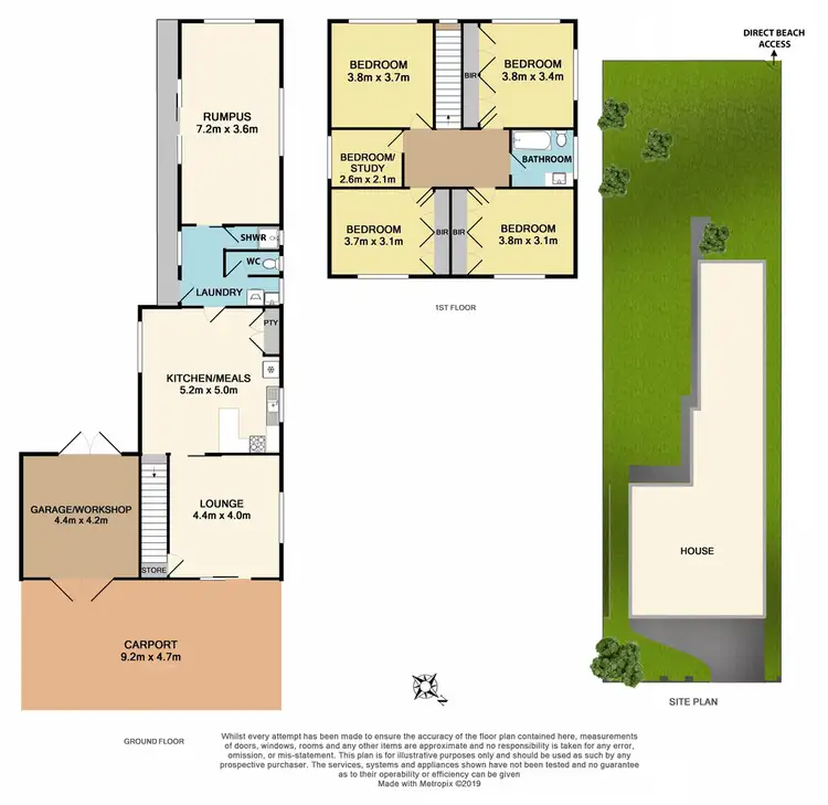 Floorplan of Homely house listing, 14 Wallum Road, Edithvale VIC 3196