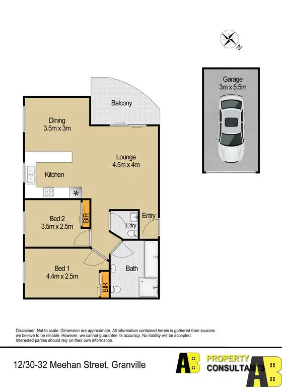 Floorplan of Homely unit listing, 12/30-32 MEEHAN STREET, Granville NSW 2142