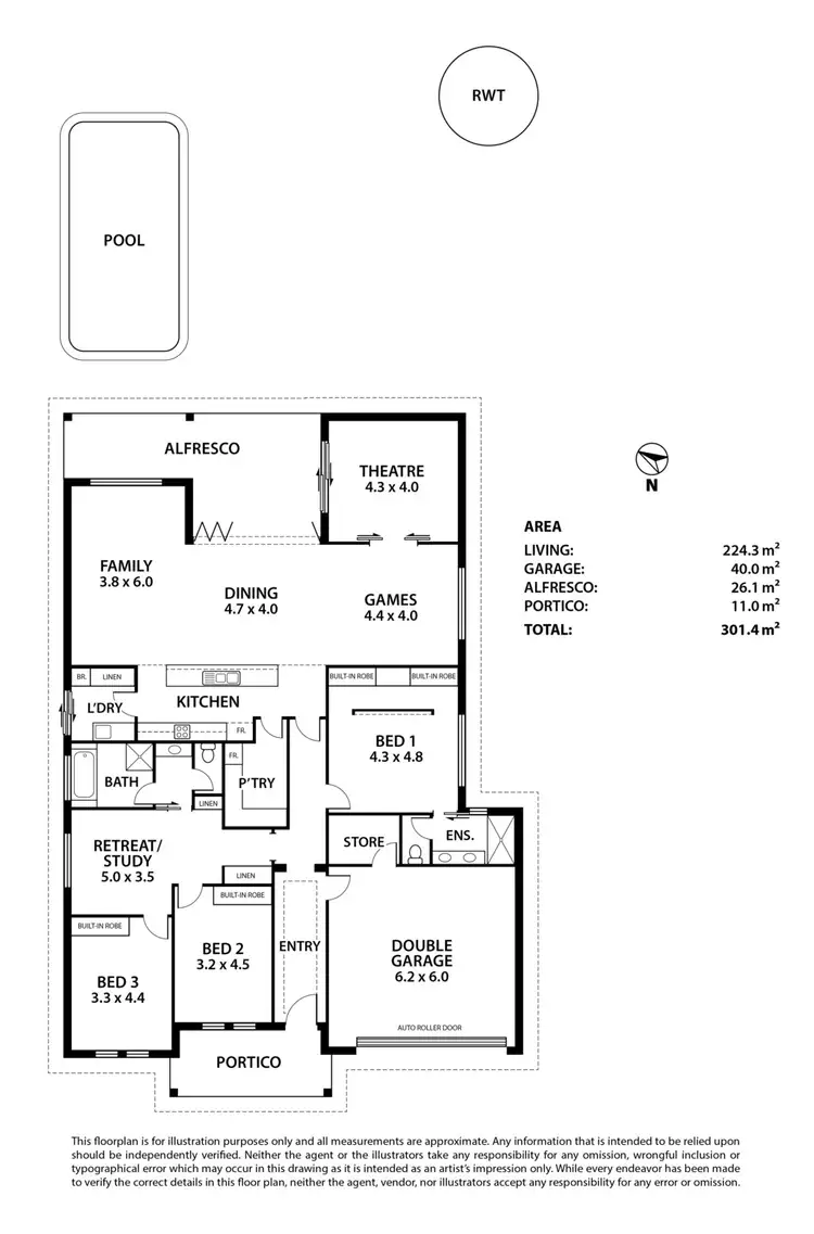 Floorplan of Homely house listing, 2/7A Ashbourne Road, Strathalbyn SA 5255