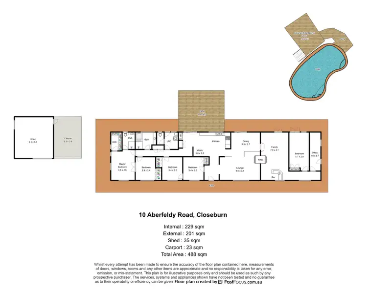 Floorplan of Homely house listing, 10 Aberfeldy Road, Closeburn QLD 4520