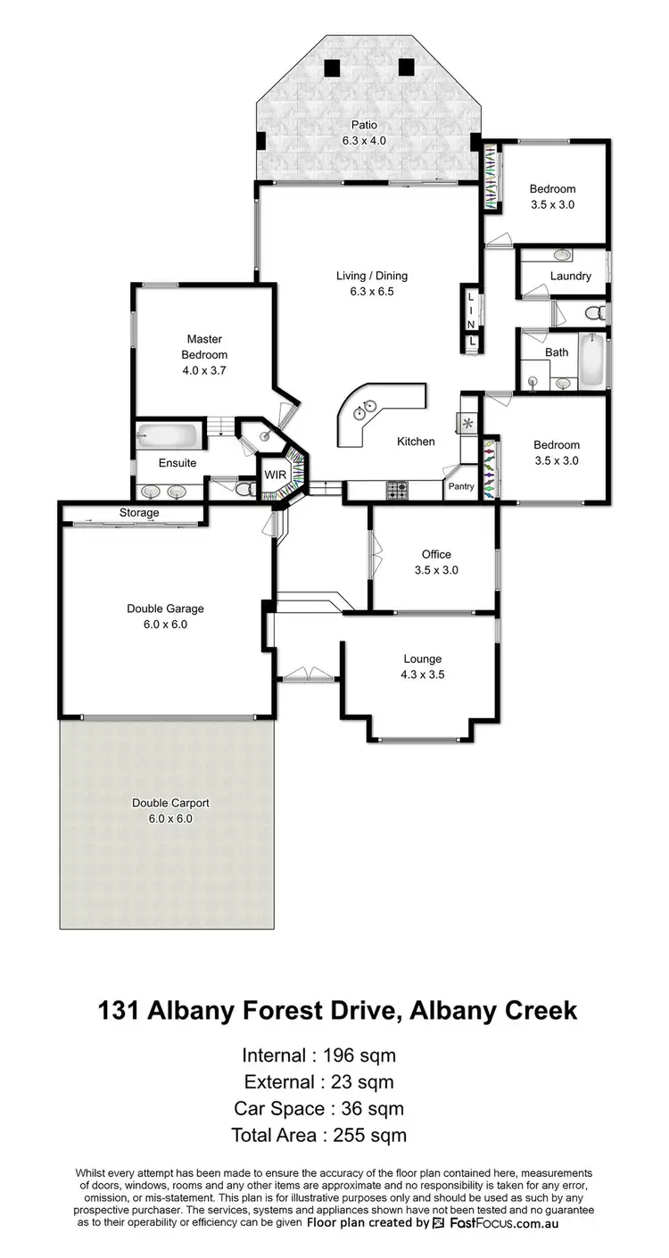 Floorplan of Homely house listing, 131 Albany Forest Drive, Albany Creek QLD 4035
