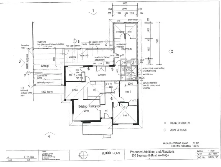 Floorplan of Homely house listing, 250 Beechworth Road, Wodonga VIC 3690