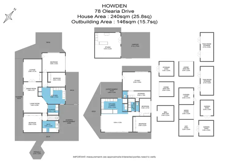 Floorplan of Homely house listing, 78 Olearia Drive, Howden TAS 7054