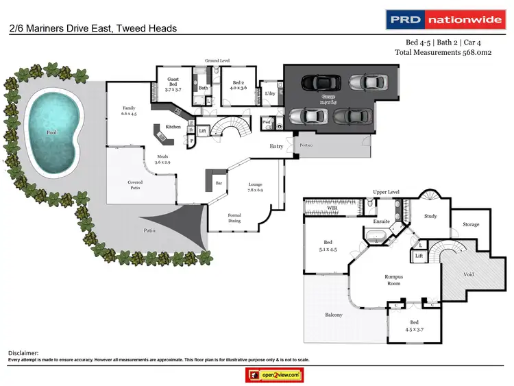 Floorplan of Homely house listing, 2/6 Mariners Drive East, Tweed Heads NSW 2485
