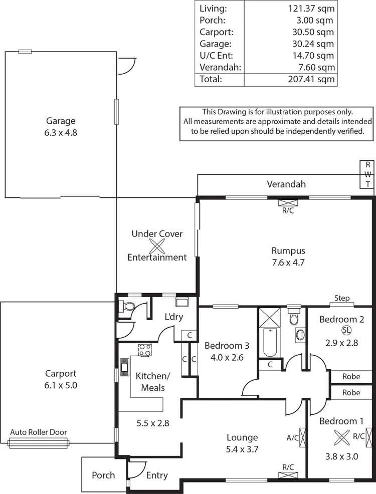 Floorplan of Homely house listing, 4 Paratta Street, Salisbury North SA 5108