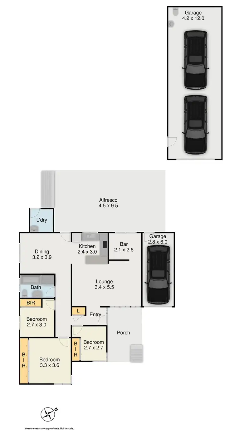 Floorplan of Homely house listing, 3 Beresford Street, St Marys NSW 2760