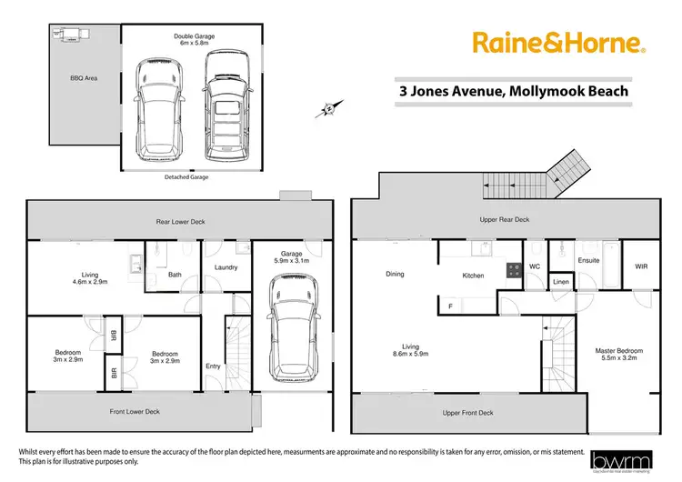 Floorplan of Homely house listing, 3 Jones Avenue, Mollymook Beach NSW 2539