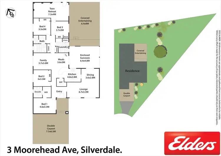 Floorplan of Homely house listing, 3 Moorehead Avenue, Silverdale NSW 2752