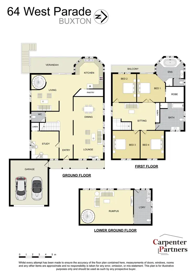 Floorplan of Homely house listing, 64 West Parade, Buxton NSW 2571