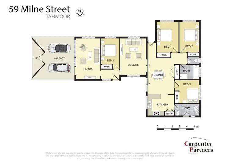 Floorplan of Homely house listing, 59 Milne Street, Tahmoor NSW 2573