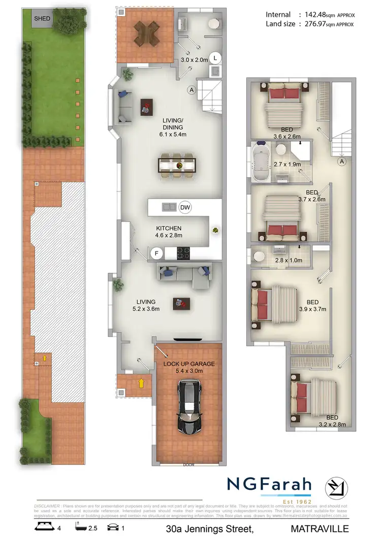 Floorplan of Homely house listing, 30A Jennings Street, Matraville NSW 2036
