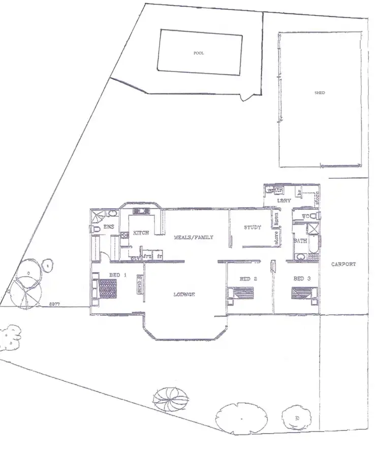 Floorplan of Homely house listing, 67 Hermit Street, Roxby Downs SA 5725