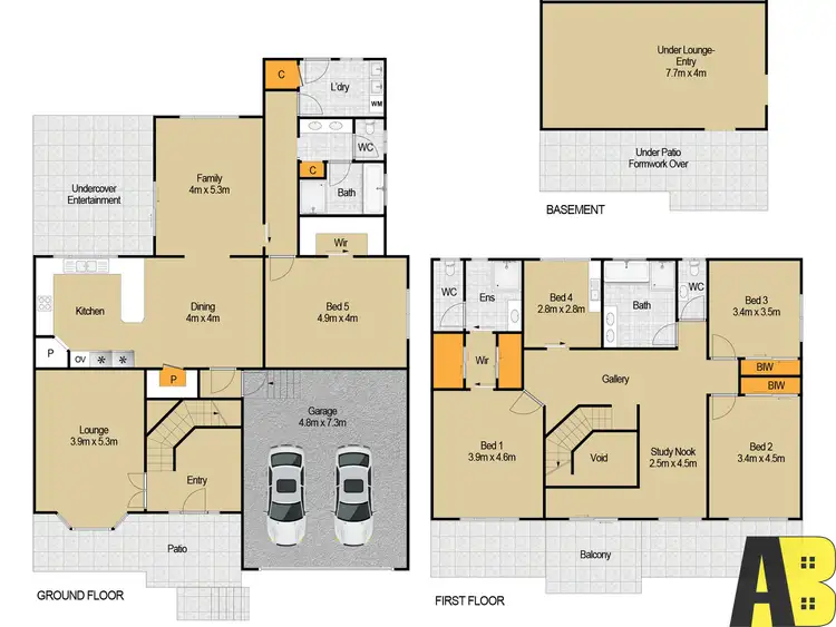 Floorplan of Homely house listing, 42 BRISTOL CCT, Blacktown NSW 2148