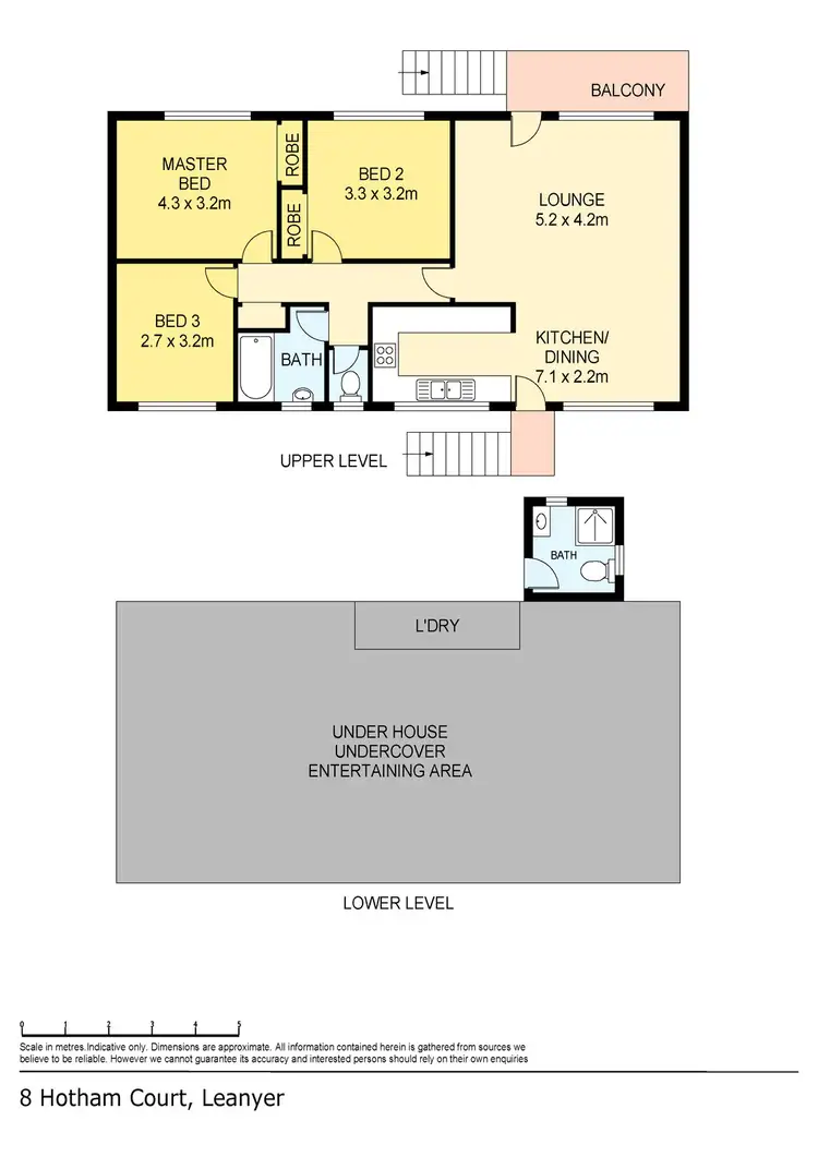 Floorplan of Homely house listing, 8 Hotham Court, Leanyer NT 812