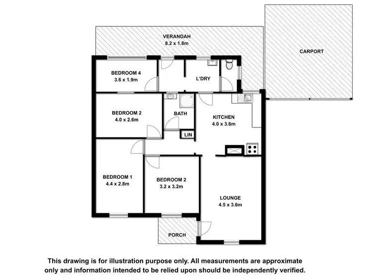 Floorplan of Homely house listing, 27 Cardinia street, Mount Gambier SA 5290