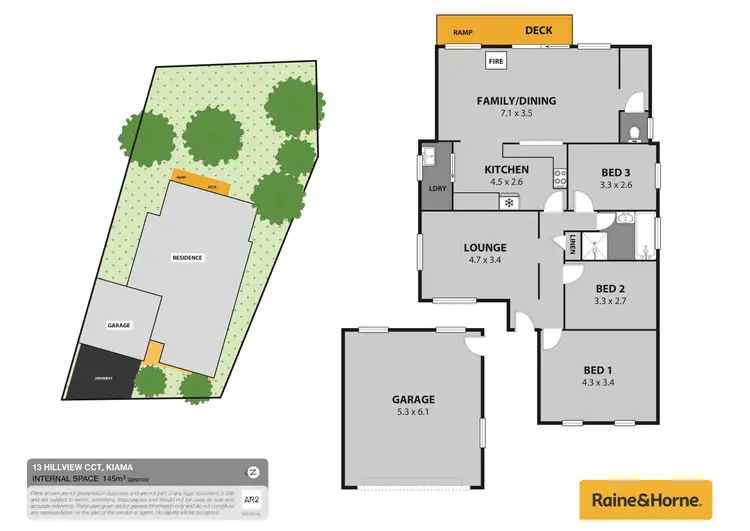 Floorplan of Homely house listing, 13 Hillview Circuit, Kiama NSW 2533