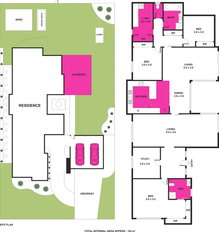 Floorplan of Homely house listing, 14 Highland Way, Leopold VIC 3224