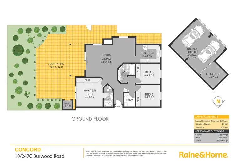 Floorplan of Homely apartment listing, 10/247C Burwood Road, Concord NSW 2137