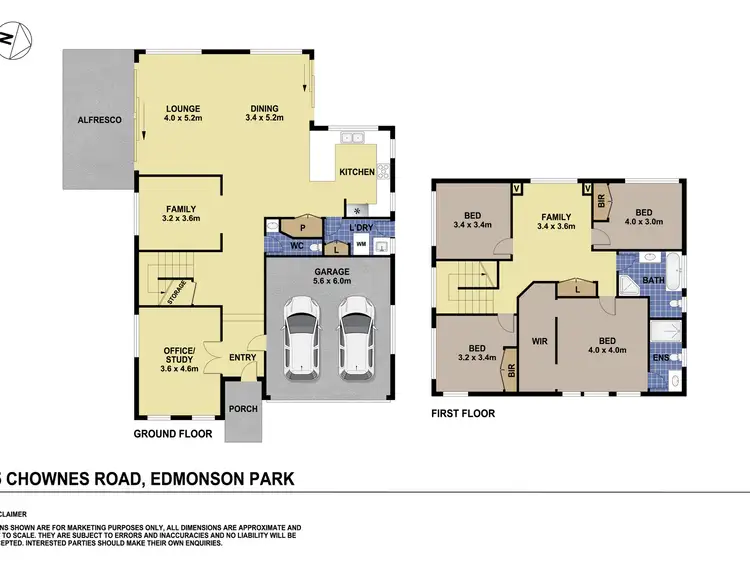 Floorplan of Homely house listing, 5 Chownes Road, Edmondson Park NSW 2174