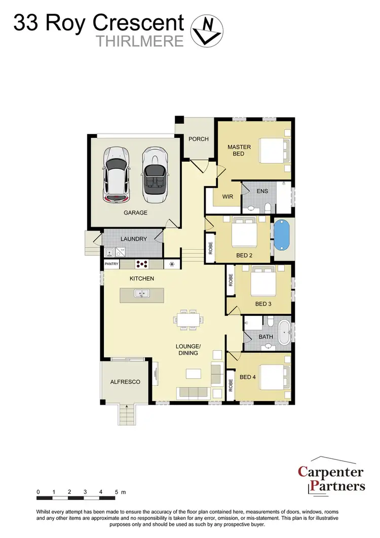 Floorplan of Homely house listing, 33 Roy Crescent, Thirlmere NSW 2572