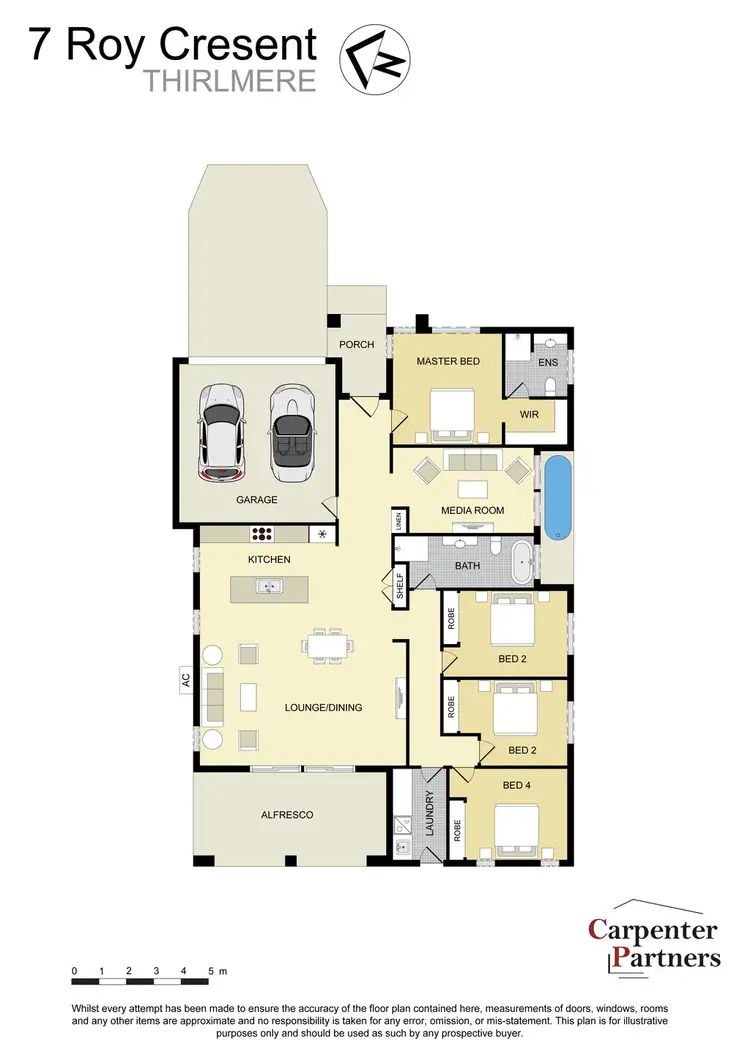 Floorplan of Homely house listing, 7 Roy Crescent, Thirlmere NSW 2572