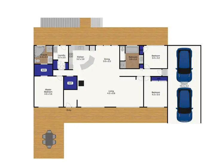 Floorplan of Homely house listing, 5 Mill Point Road, Toorloo Arm VIC 3909