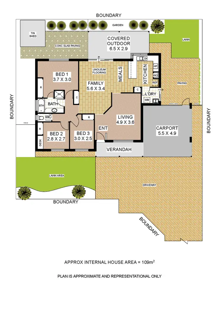 Floorplan of Homely semi-detached listing, Address available on request